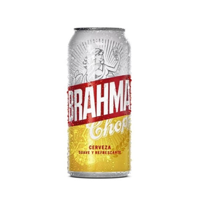 Cerveza en lata brahma